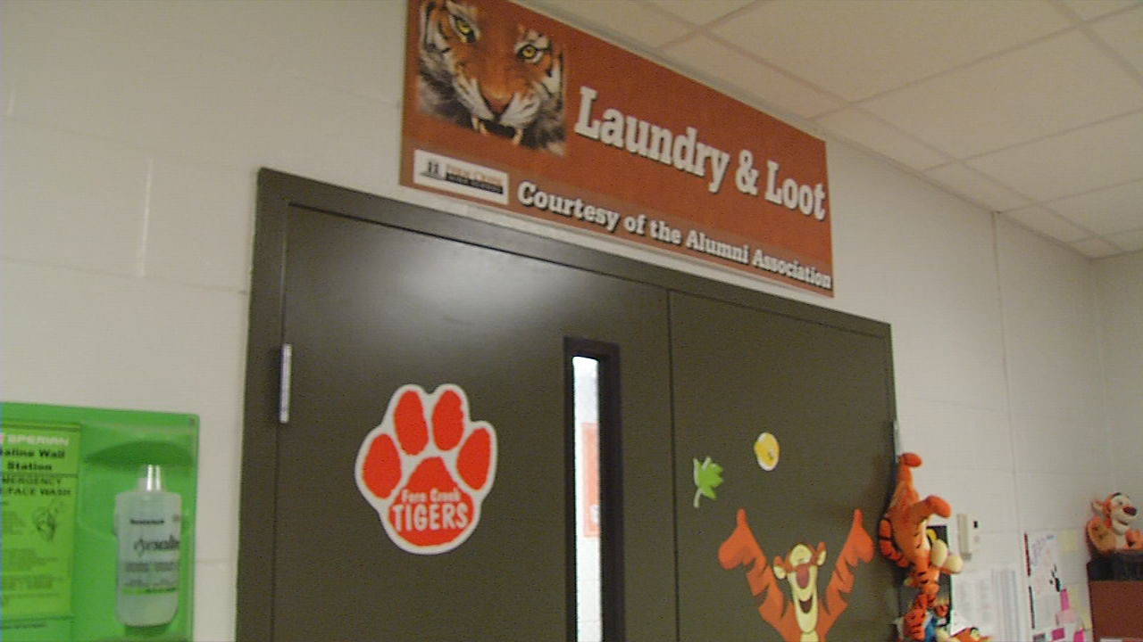 Fern Creek High School uses new Laundry and Loot Center to help students in the classroom